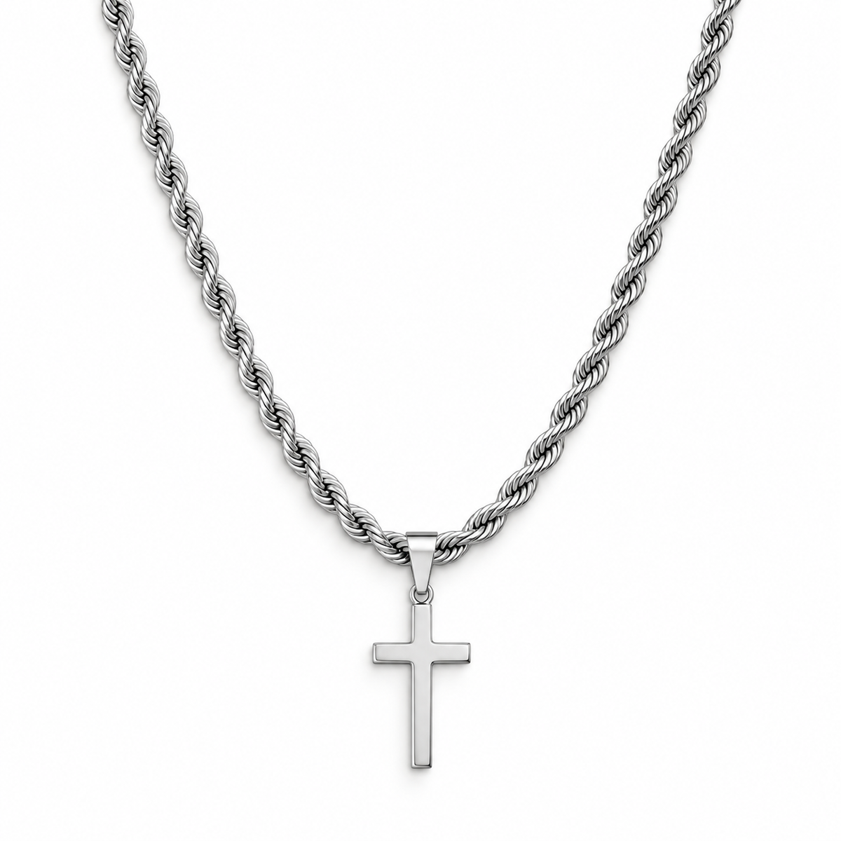 CROSS X ROPE CHAIN